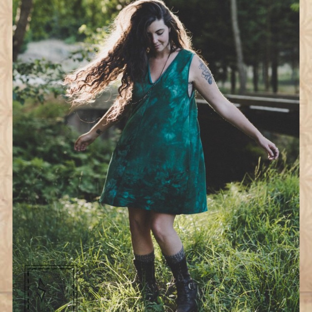 SINEWMOON VELVET DRESS
